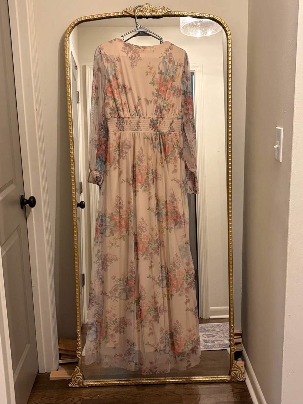 Baltic Born Blush Tulle Maxi Dress - Picture 2 of 5
